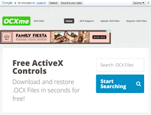 Tablet Screenshot of ocxme.com